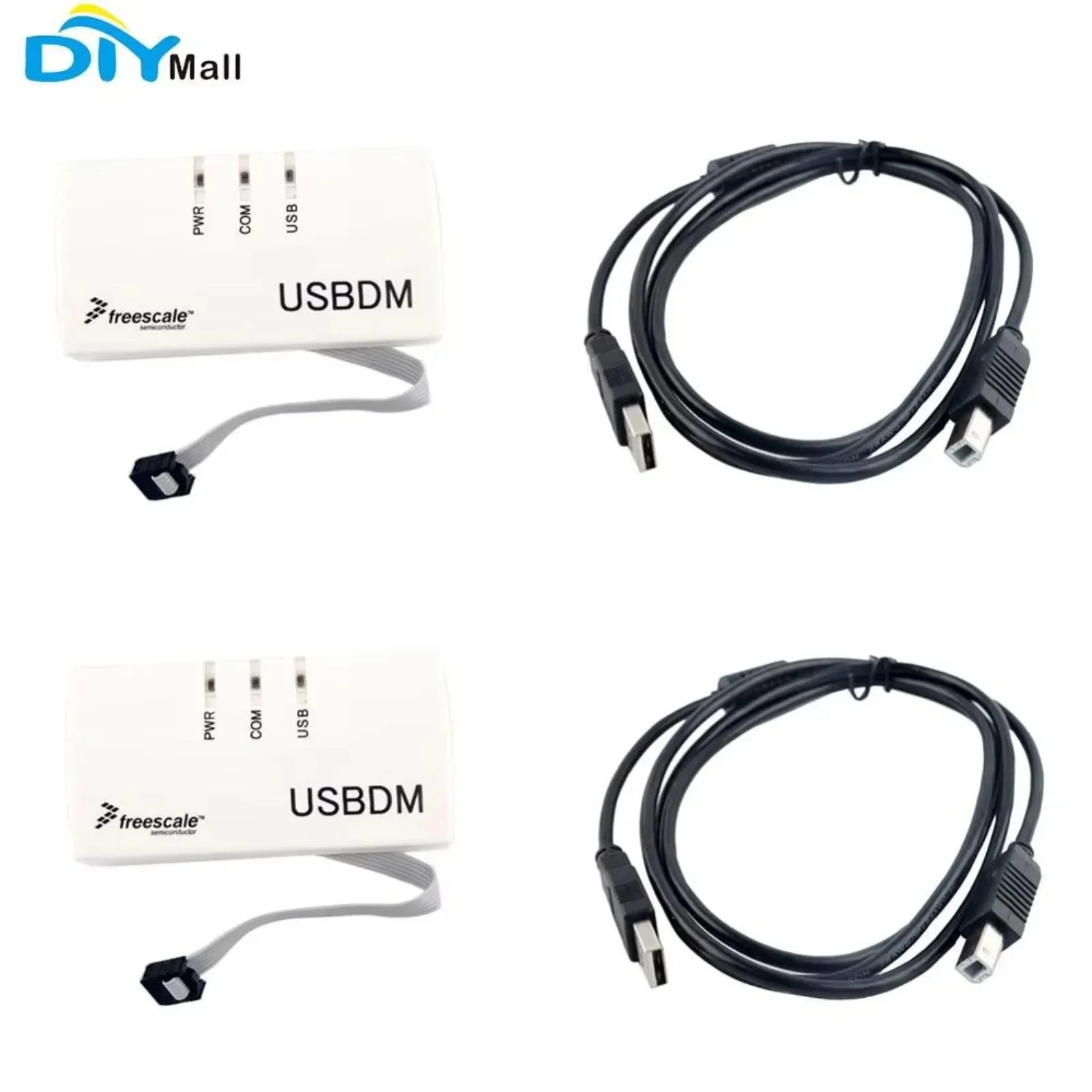 

2Pcs/lot USBDM OSBDM Download Debugger Emulator USBDM_JS16CWJ 48MHz USB2.0 V4.12 with USB Print Cable