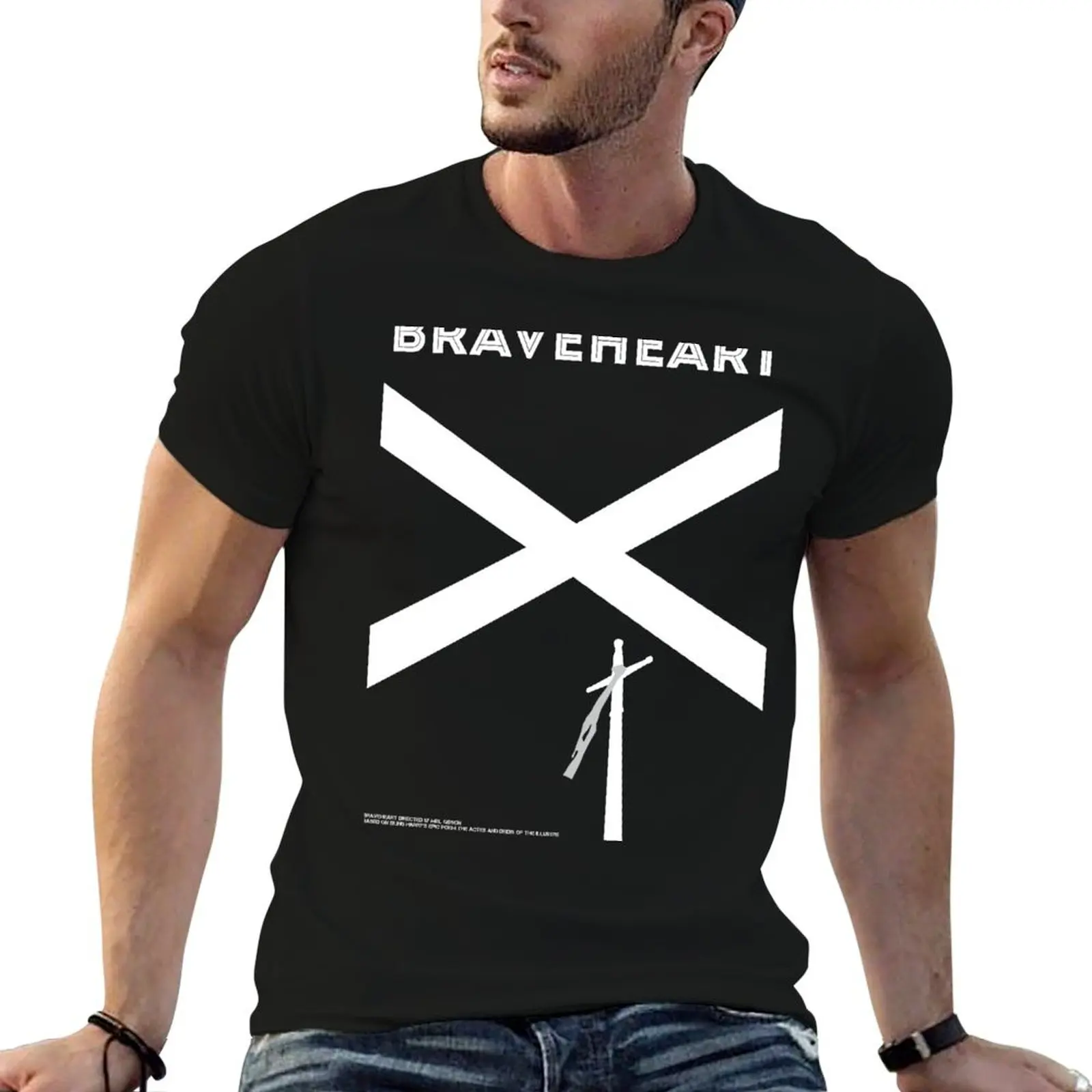 shirt men shirt cotton man designer 100% t T-Shirt t Braveheart
