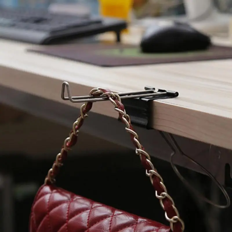 Cup Holder With Clamp Clip On Anti-Spill Table Cup Holder Water Bottle Holder For Cups Bottles Pencils Desktop Accessories