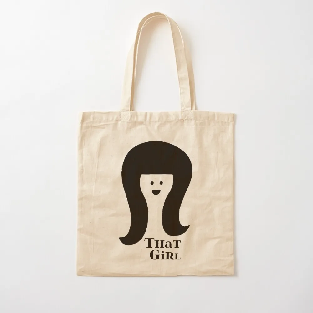 That Girl Vintage TV Show Tote Bag university shopper bag Women's handbag canvas tote bag Lady bags