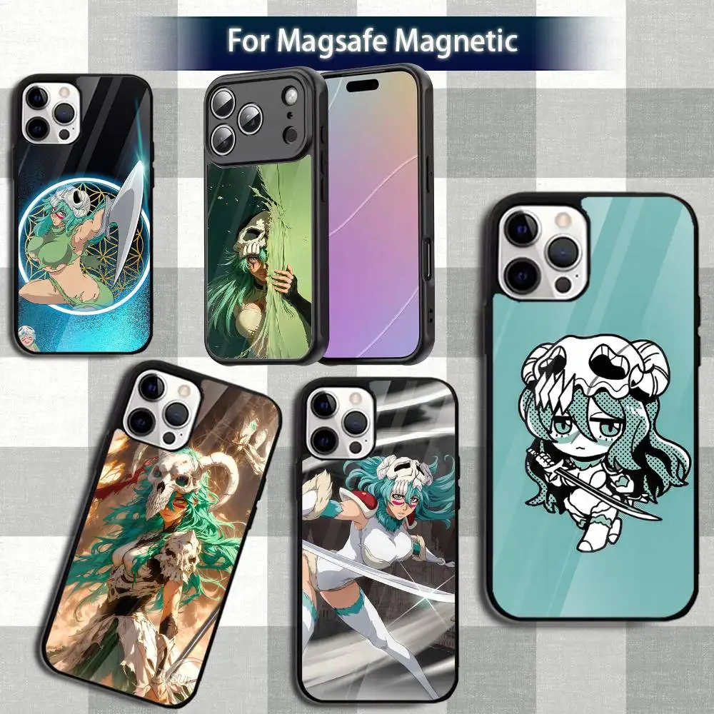

B-Bleach N-NellielS Phone Case For iPhone 13,12,15,17,11,16,14,Pro,Max,Plus,Mini,Magsafe,Magnetic Wireless Charging Case