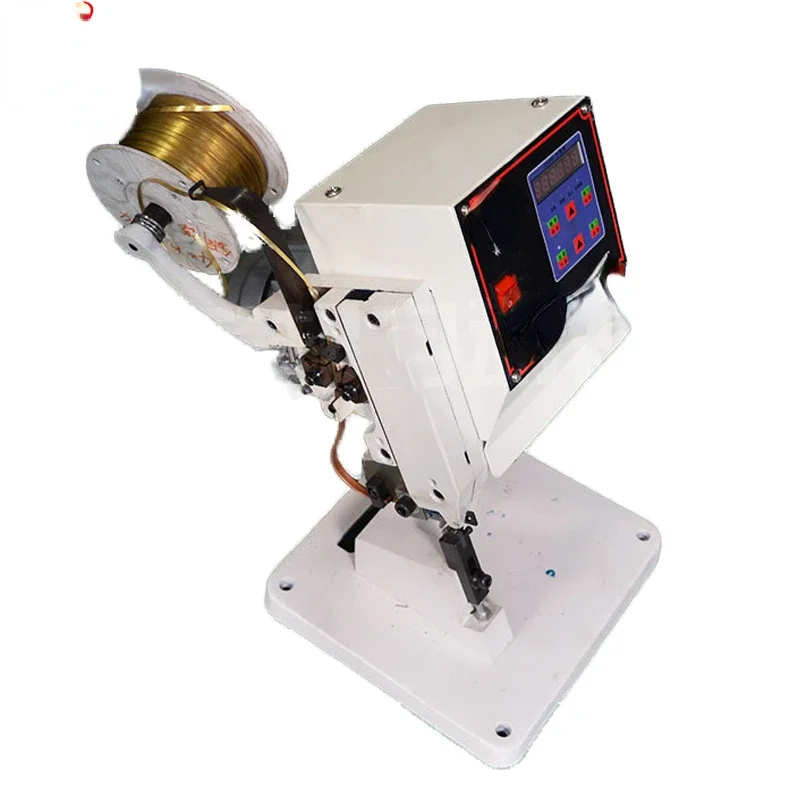 

1PC Vertical Copper Belt Press Machine 1.8T Mute Copper Strip Diode Wire Compression Riveting Machine 110/220V