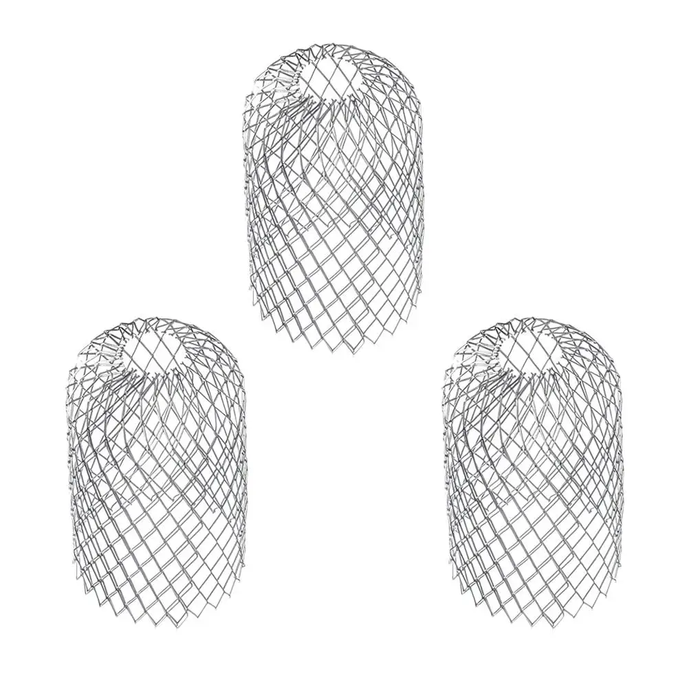 

3 Pcs Aluminum Downspout Filter Cap Gutter Protector able Strainer Net Reusable Durable Leaf Guard Cleaning Tools