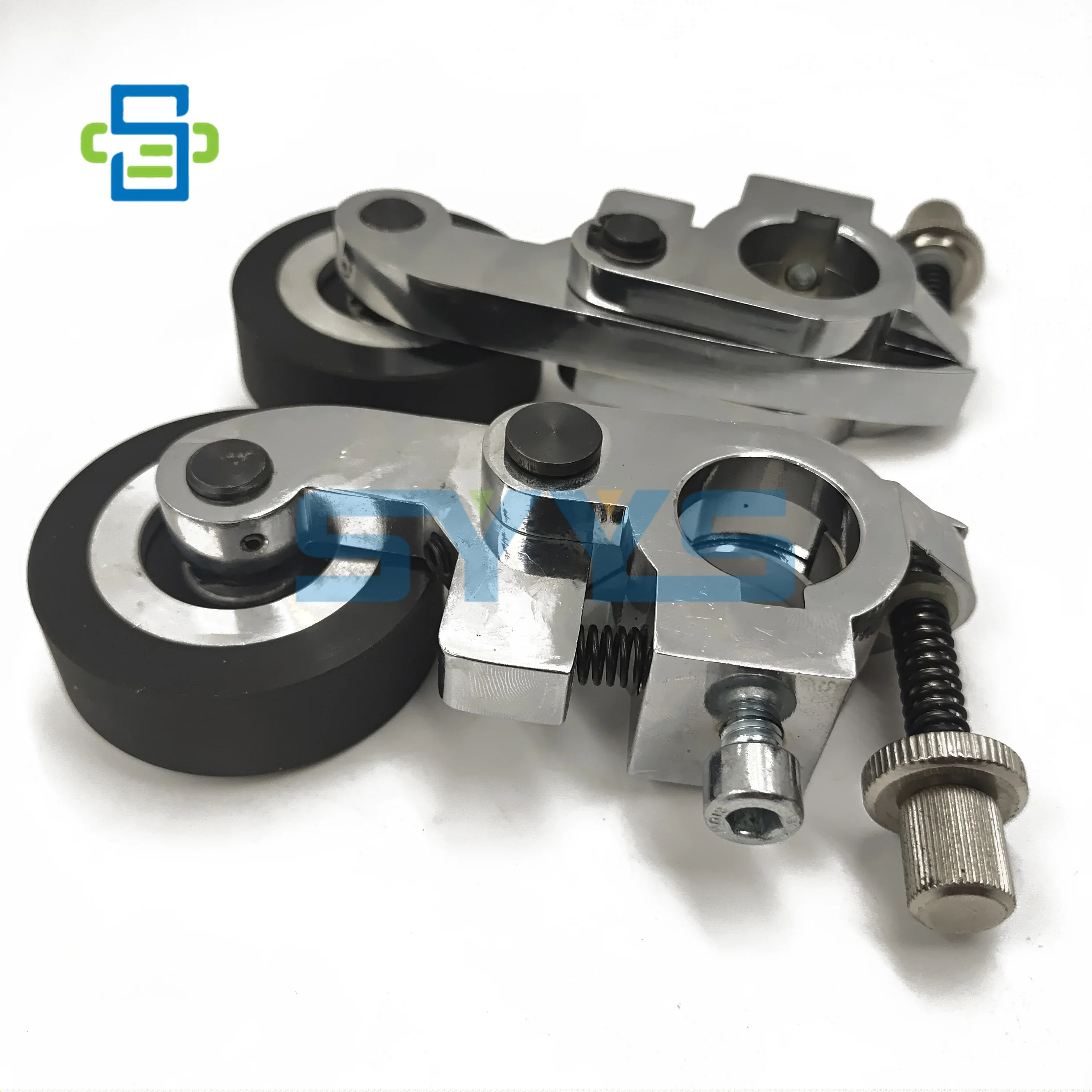 FlatFlat Flat 1 Pair Heidelberg CD102 Feeder Runner Steel Wheel For Offset Printing Machine