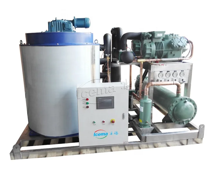 High Quality 5 Tons Flake Ice Machine for Mozambique