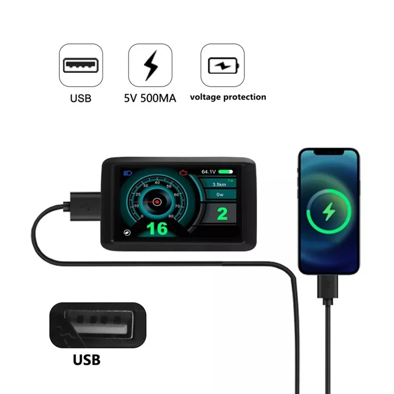 

AA88 для контроллера ремонта двигателя горного велосипеда 48 В-72 В 60 А 3000 Вт + UKC1 дисплей синусоидальный двойной режим 18-трубный электровелосипед