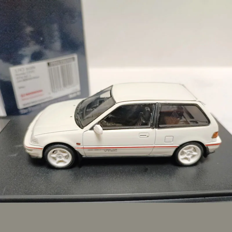 Diecast 1:43 Scale Civic EF9 SiR II Simulation Resin Toy Car Model Gift Souvenir Classic Collection Static Decoration