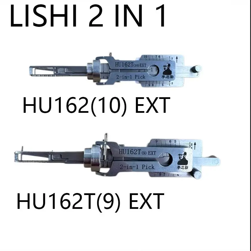 

2026 LISHI 2-in-1 Hu162T(9) Ext Hu162T(10) Ext Locksmith Tool for New VW Audi Skoda Porsche Car Key Programming