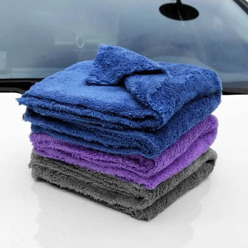 

40X40CM Car Wash Microfiber Towel Car Detailing Super Absorbent Towel Ultra Soft Edgeless Car Washing Drying Towel