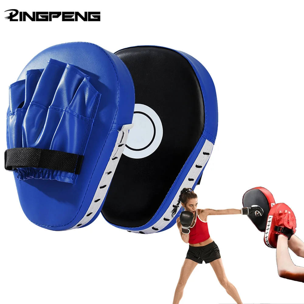 1PC Boxing Hand Target Martial Thai Kick Sanda Training Thickened Karate Training Mitt Focus Punch Pads Five-finger Hand Target