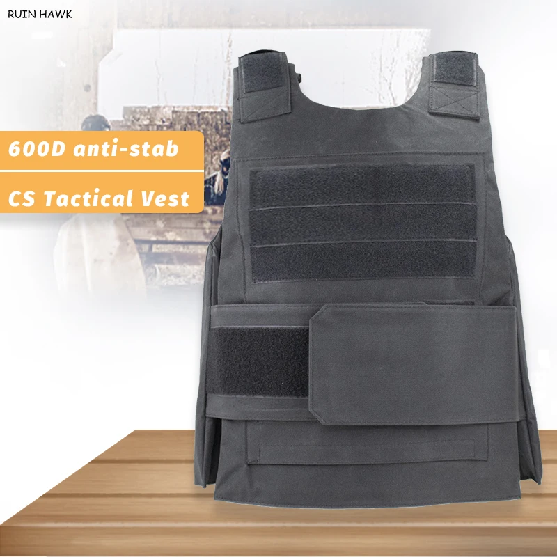 Hunting Tactical Body Armor Molle Plate ajustable Vest Outdoor CS Game Paintball Airsoft Waterproof Vest Military Equipment