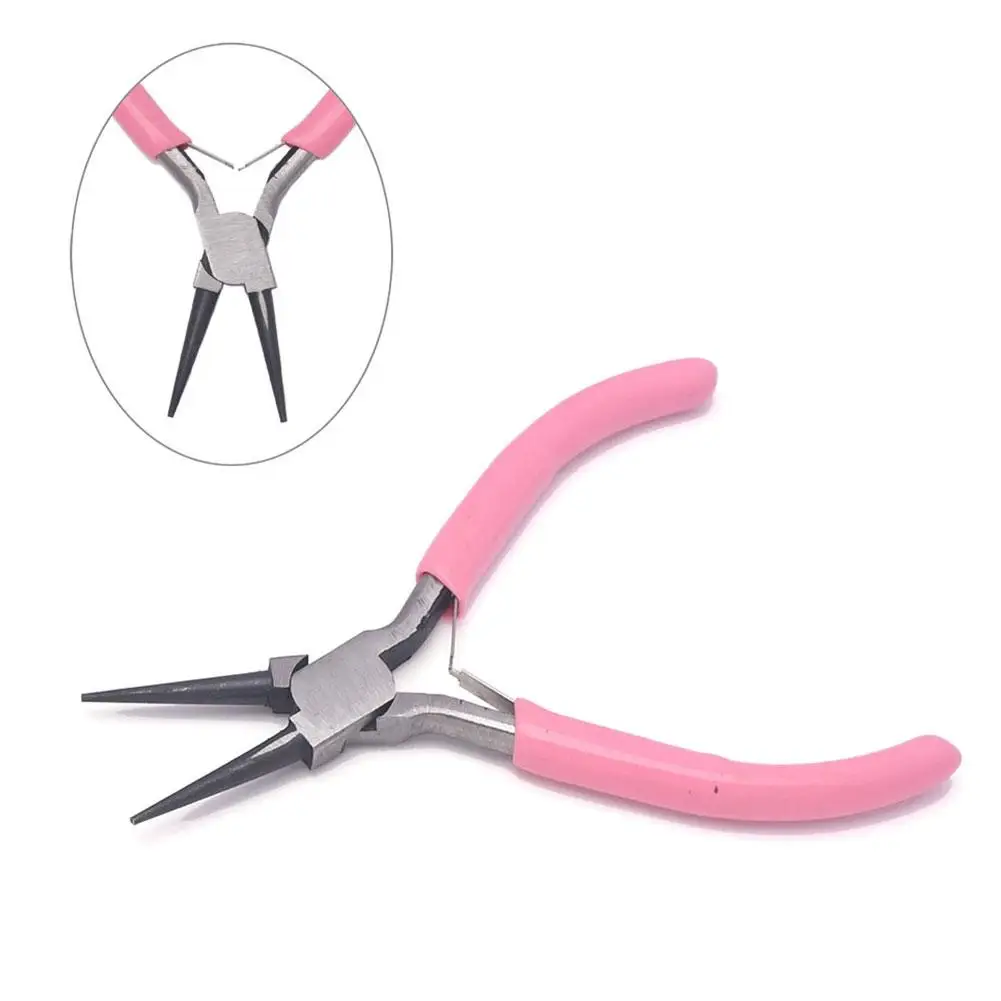 Multi-function Hand Pliers Jewelry Accessories Repair Wire Making Kit Cutting/Bending Pliers Opener And Tweezers Scissors T3F0