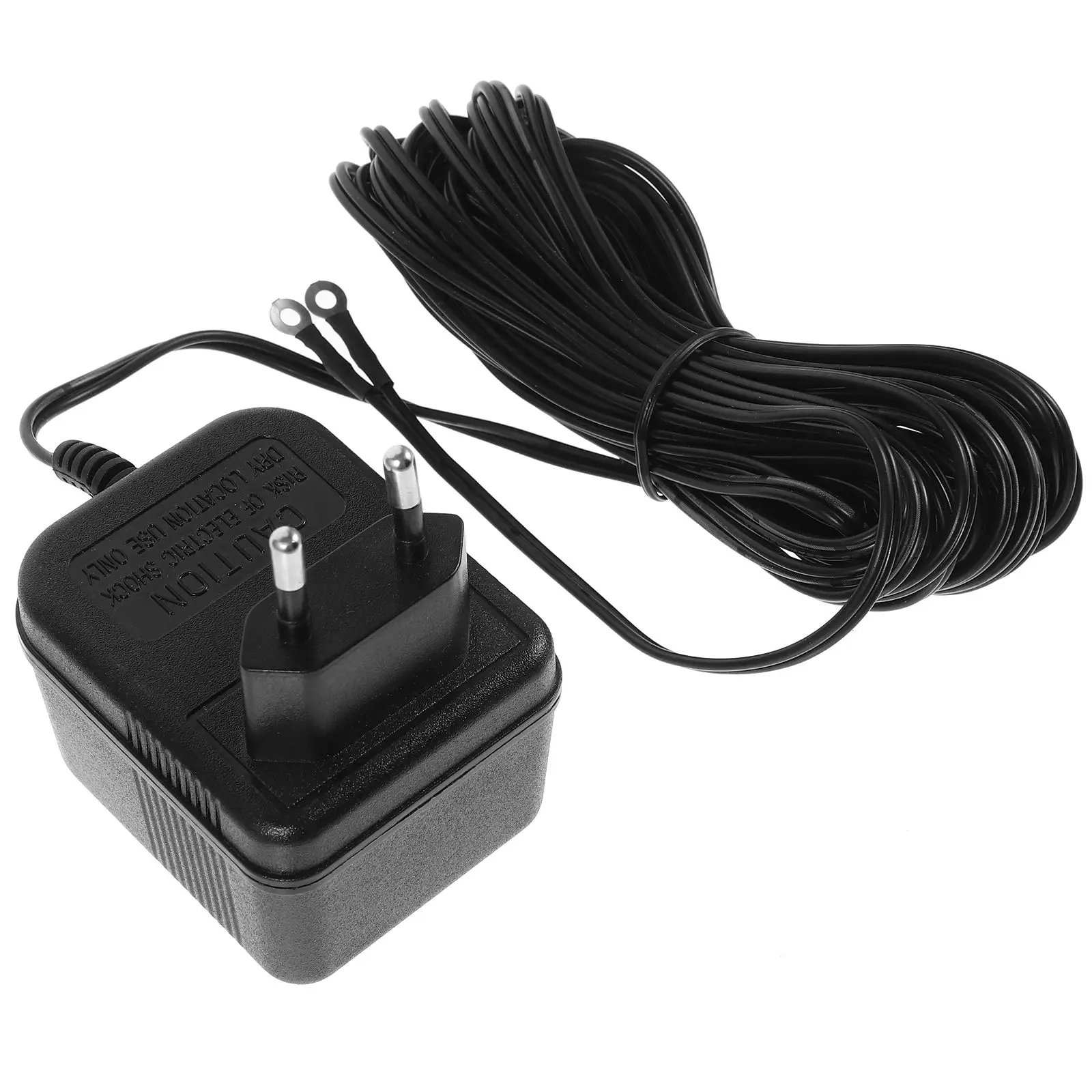 Fonte de adaptador de alimentação de campainha conveniente para transformador de plástico de segurança doméstica de vídeo