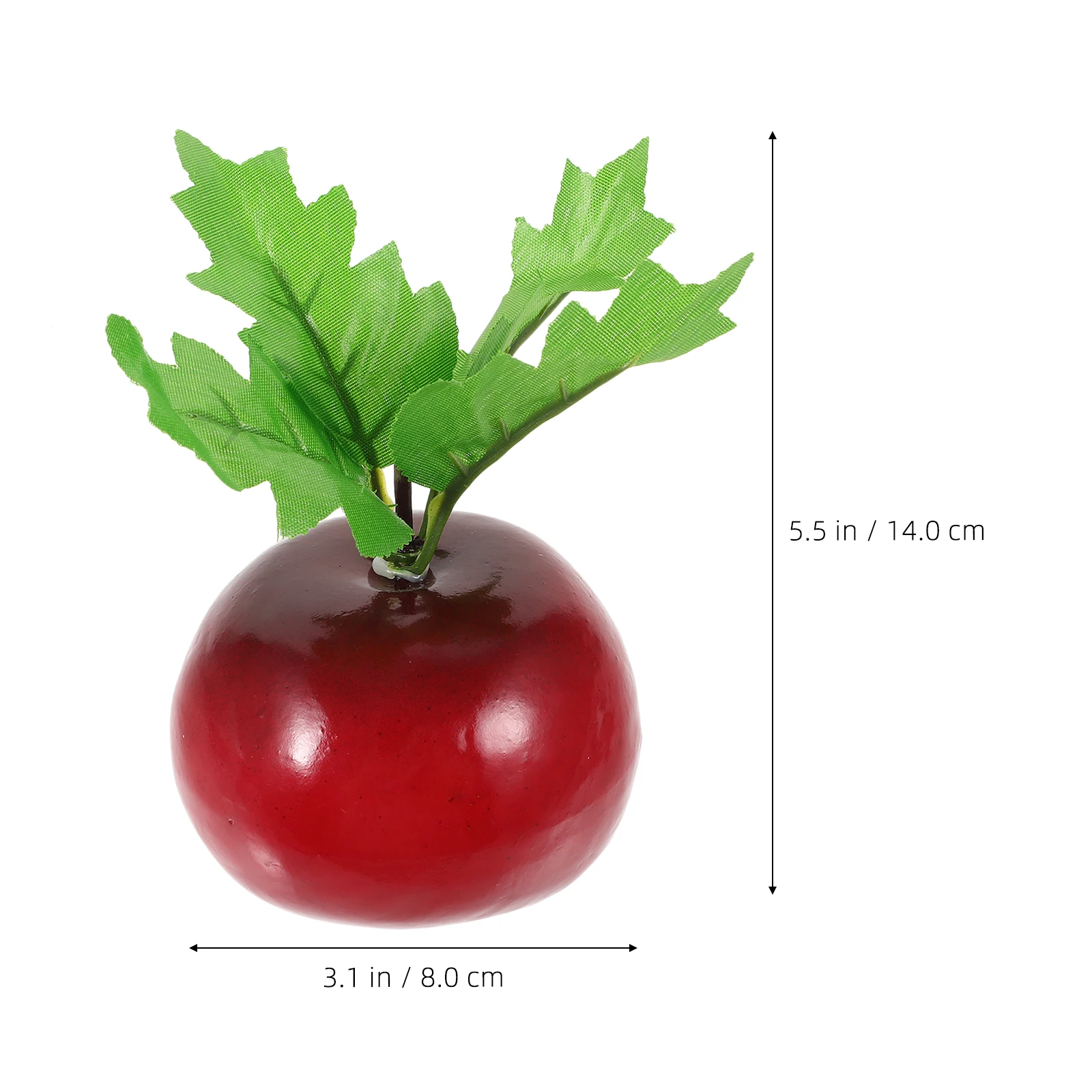 Car Antenna Topper Cartoon Decoration Radish Auto Mirror Dangler Cute Vehicle Adornment Durable Plastic Exterior Accessory Fade