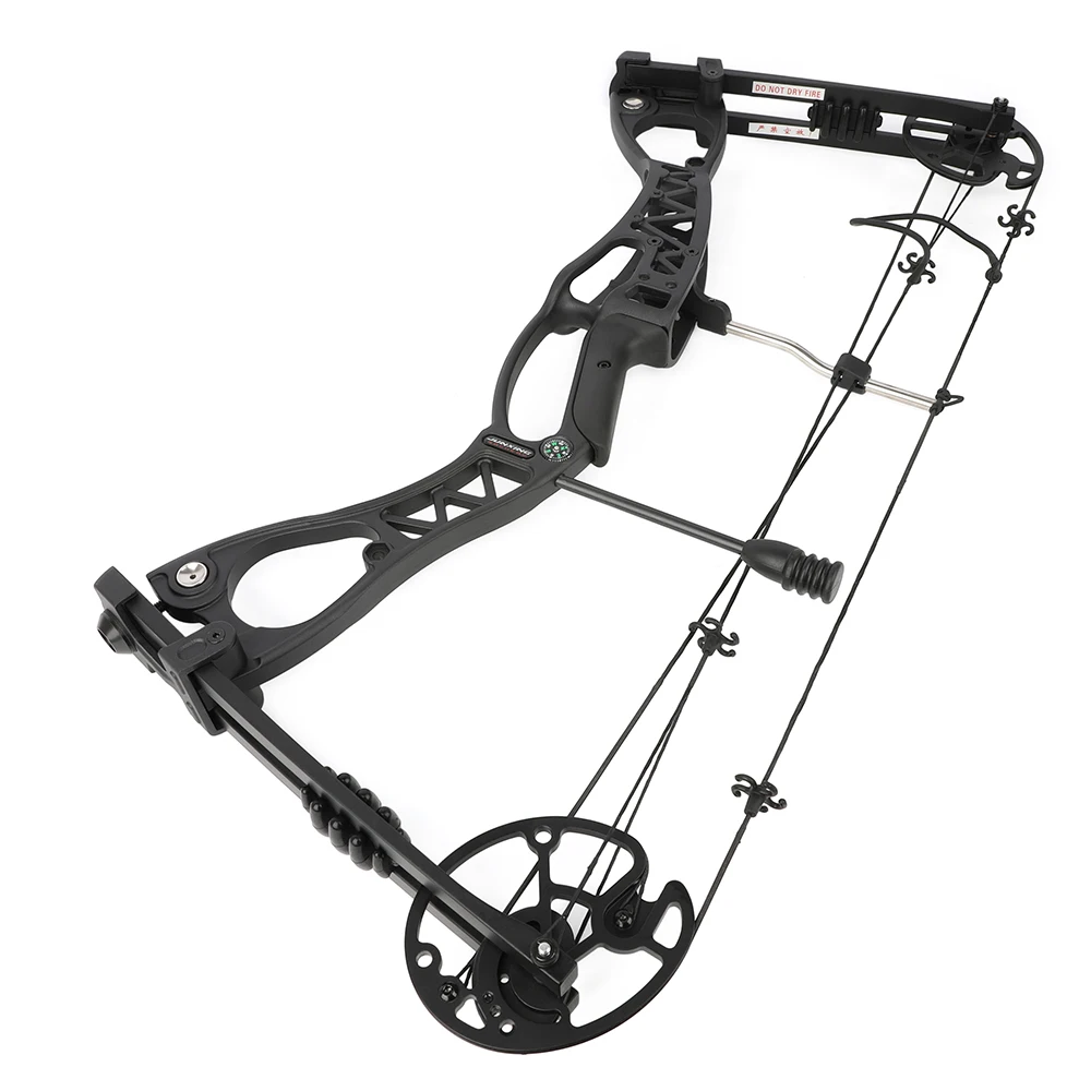 M126 Archery Compound Bow 0-70lbs Adjustable Arrow Speed 320fps Let-off 80% Axle-axle 30inch Right Hand for Shooting Accessories