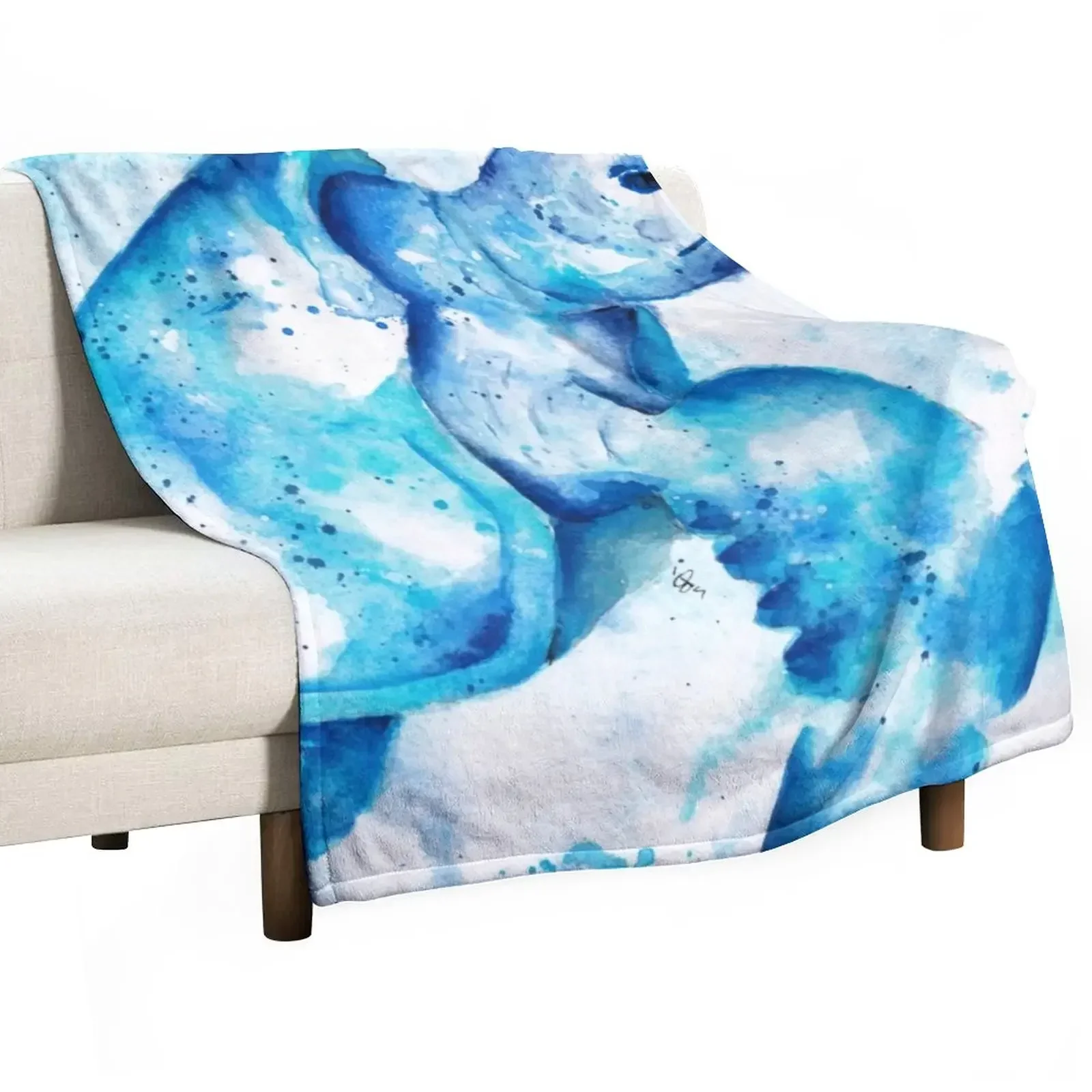 

Tortue de mer Throw Blanket Decorative Sofa decorative Personalized Gift warm winter Blankets