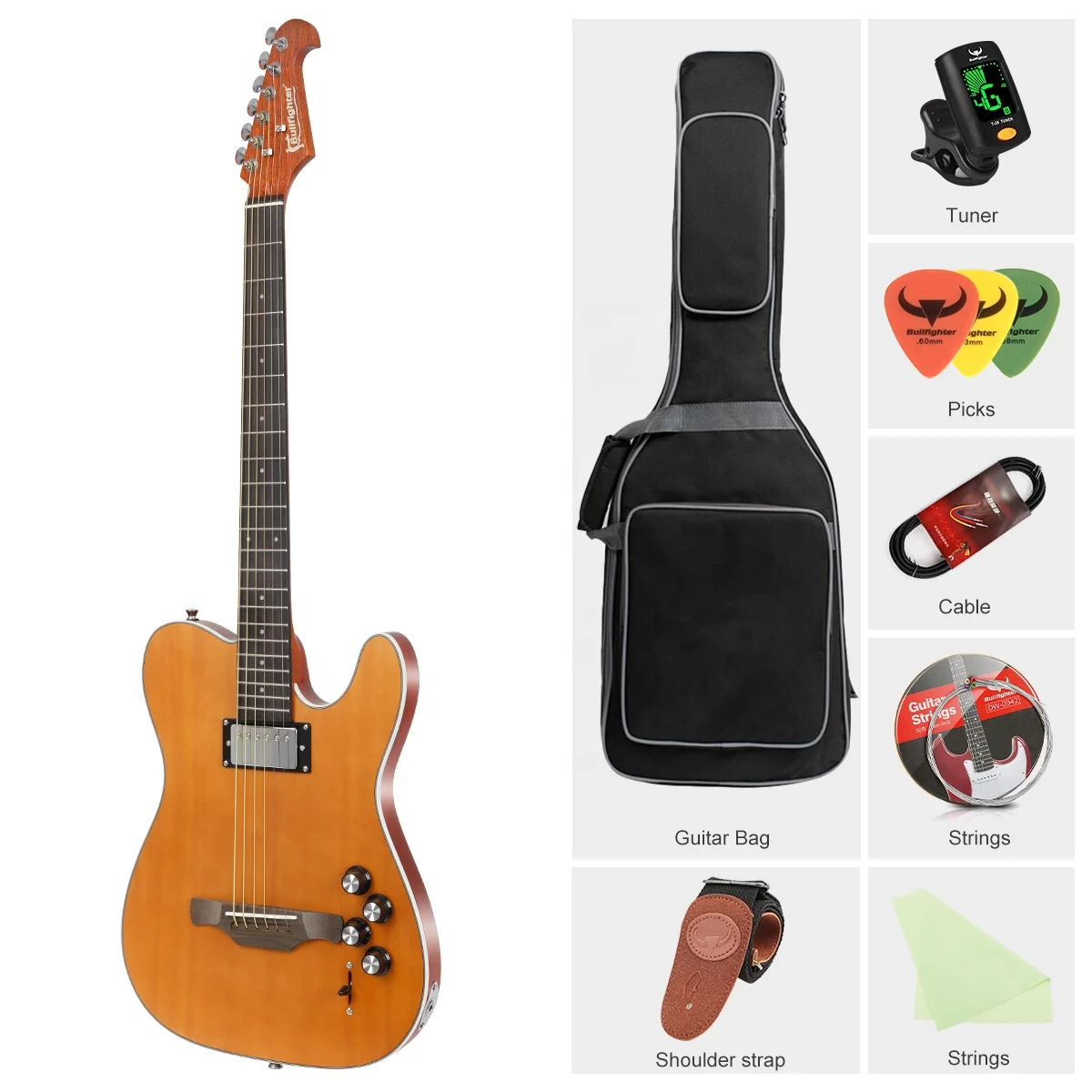 

K10 Silent Guitar Stringed Instruments Guitarra Electrica Guitar Natural Silent Acoustic Electric Guitar