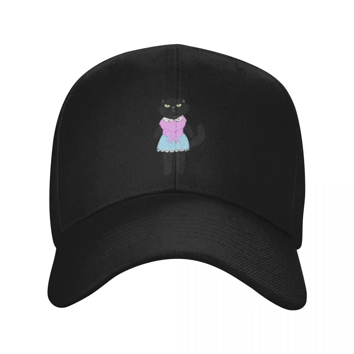 Nala the black cat Baseball Cap hats on offer Sunscreen Brand Man cap fishing hat Male Women's