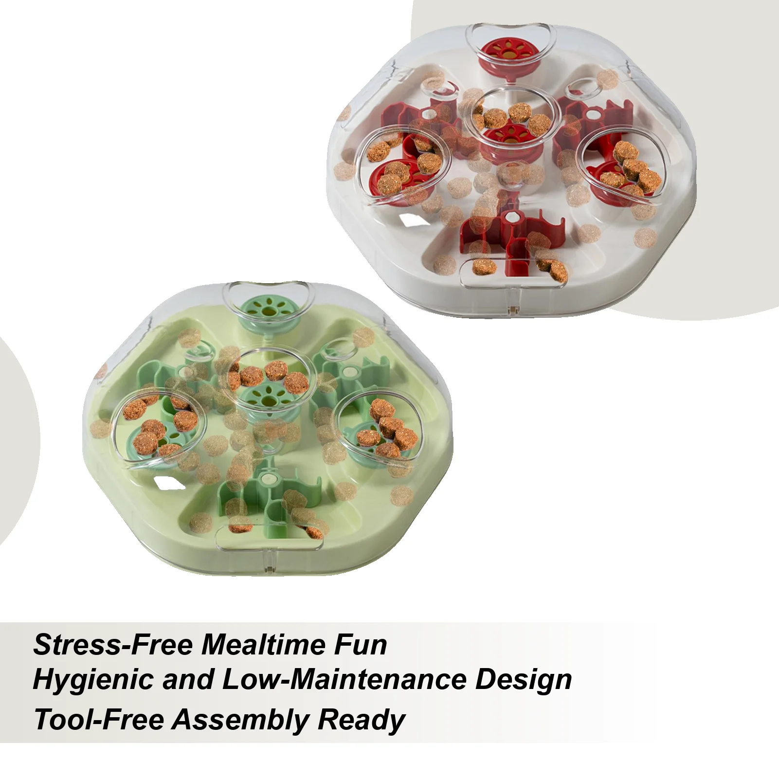 

Игрушки-головоломки для собак, игра для медленного кормления, интерактивная игра-головоломка для собак, кормушка для медленного кормления, тренировка прорезывания зубов, домашняя игра, скука