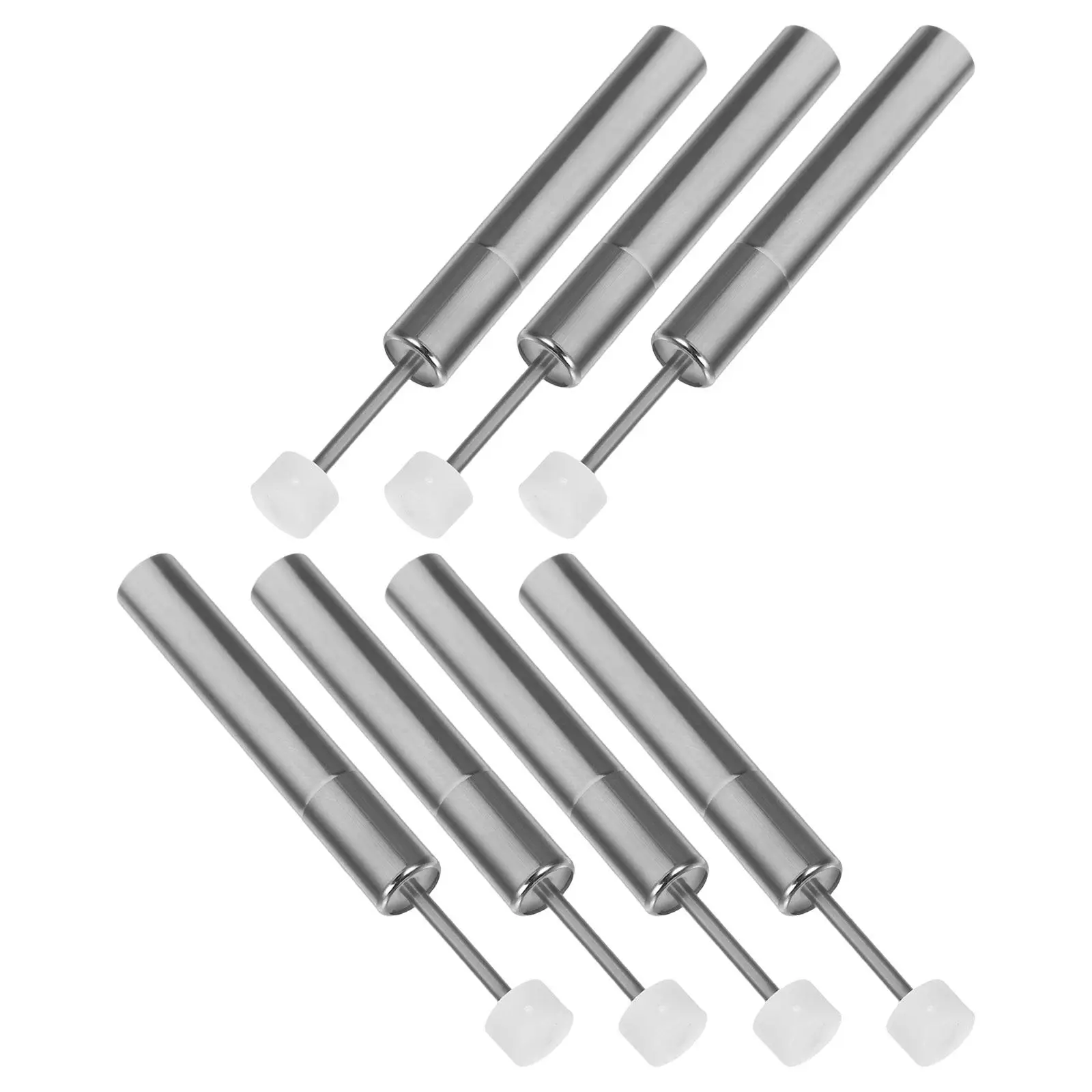 7Pcs Trash Can Damper Hydraulic Steel Piston Silent Descender Soft Close Replacement Lid Buffer Noise Reducing Cabinet Door
