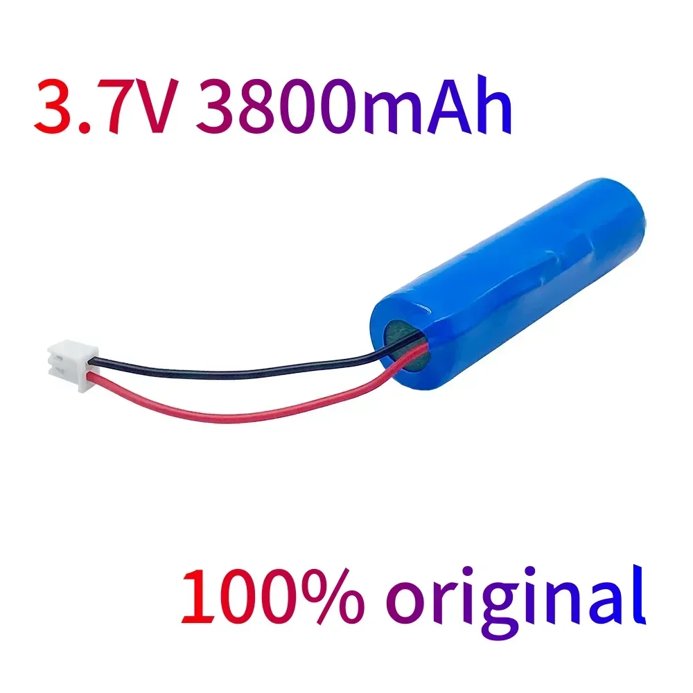 Akumulator litowo-jonowy 3,7 V 3800 mAh lpega 18650 z wymiennym gniazdem oświetlenia awaryjnego linia xh2.54