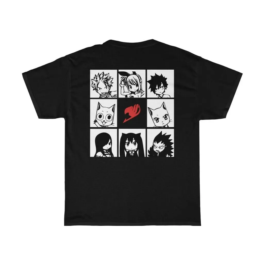 fairy tail,Gajeel Redfox Dragon Slayers, Anime T-Shirt Front and Back S to 5XL