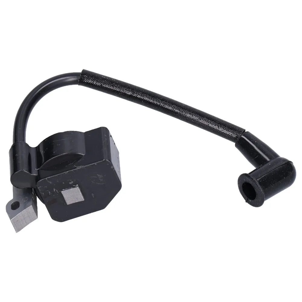 Black Ignition Coil Metal Easy Installation Gas Chainsaw Coil Compact High Voltage Output for Poulan P3314 P3416 P3816
