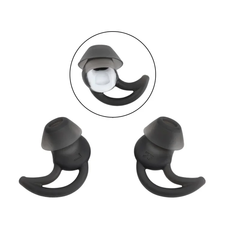 Replacement Earbuds Tips for Bose Soundsport Wileless QC20 QC30 IE2 Sie2i Sport Noise Isolation Silicone In Ear Earphones Cap