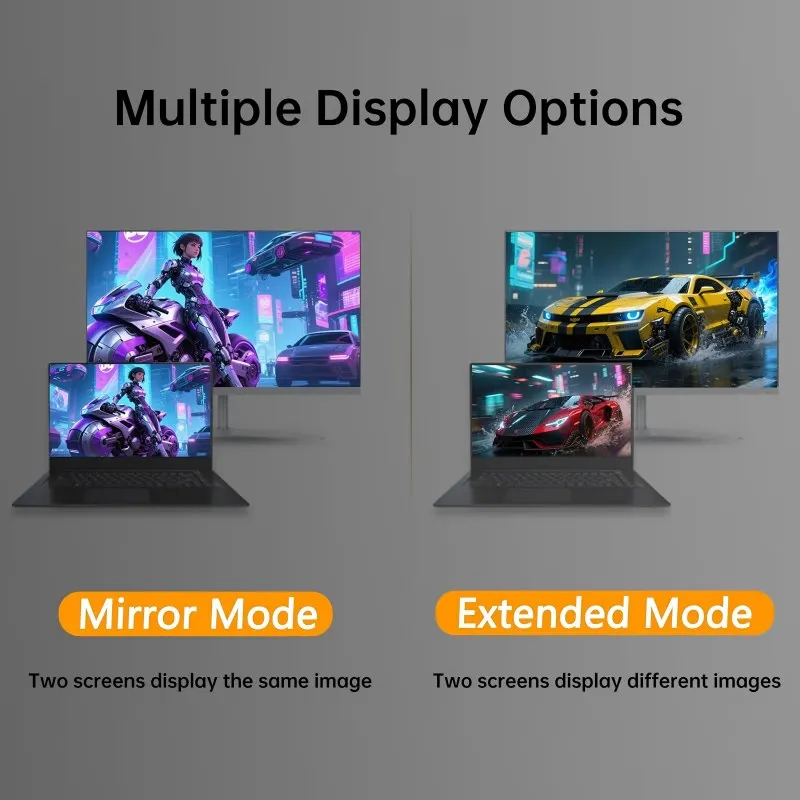 Kabel adaptera Mini DisplayPort do DisplayPort 0,2 m, 8K60Hz, 4K144Hz, 2K240Hz, żeński, kompatybilny z Thunderbolt2 — zdjęcie produktu 5