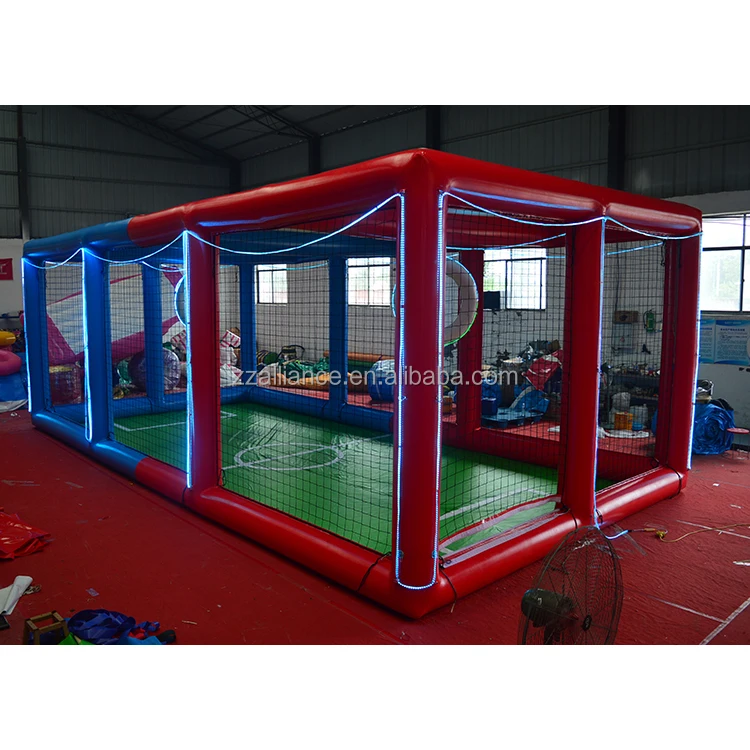 業務用気密ドローンサッカーゲームインフレータブルアリーナフットボールフィールドインフレータブルドローンアリーナ販売中
