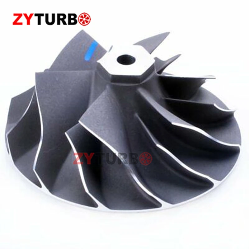 Roda do compressor turbo GT35 GT3582 61,5 / 81,5 mm balanceada
