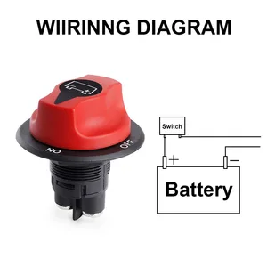 DaierTek-güç Anahtarı, Aküyü Arabadan Ayırın, Kesme Contası, RV, Motosiklet, Kamyon, 50A, 100A, 200A, 300A, 12V 6 Büyük satış, röle, akü, 12v - №3