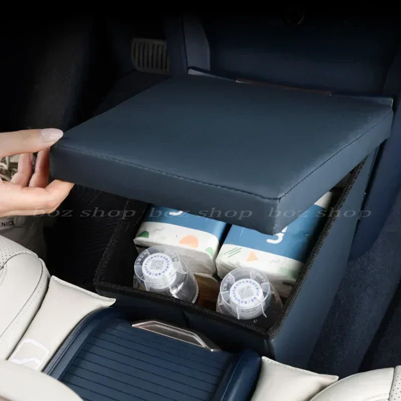 Storage Box for Zeekr X Central Control Storage Box Front Armrest Storage Box  Storage Magic Partition Car Interior Supplies