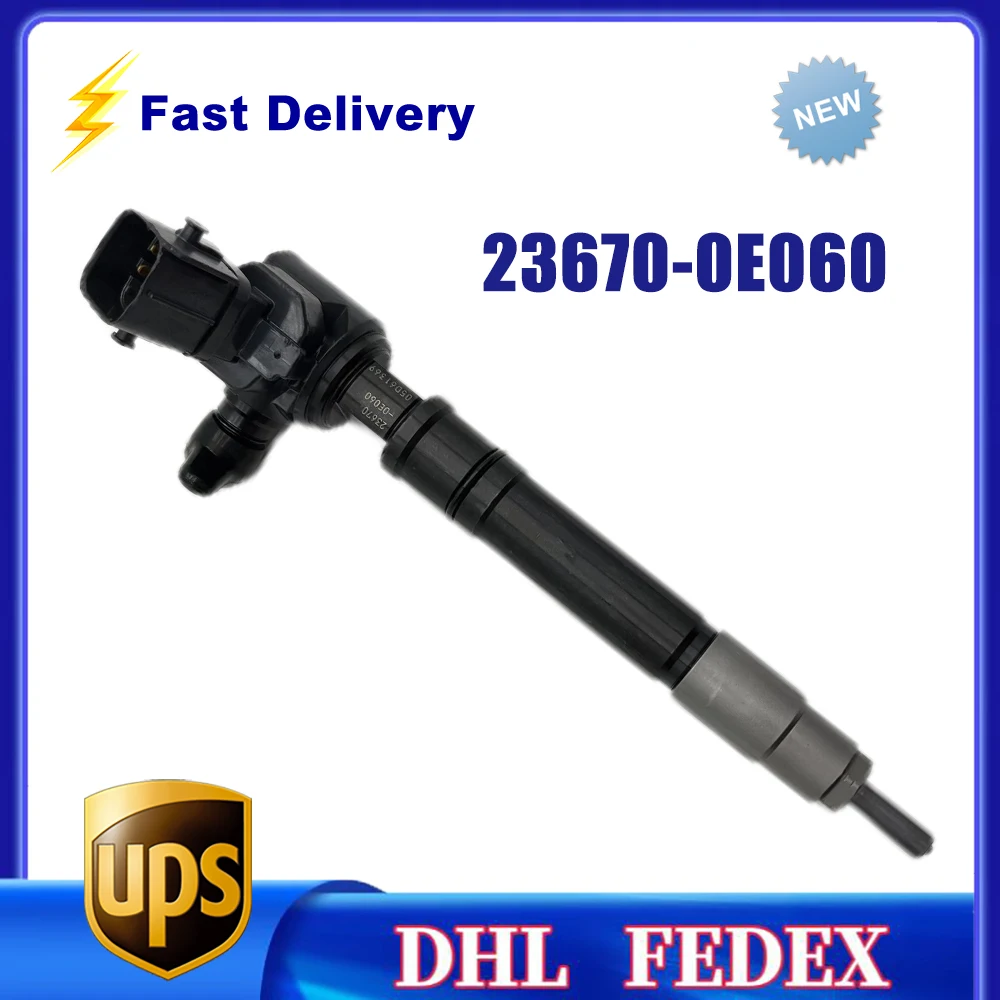 23670-0E060 High quality 236700E060 23670-09470 Diesel Fuel Injector for Toyota 1GD-FTV Hilux Fortuner Innova