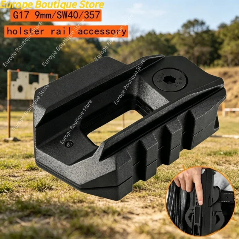 

Tactical Holster Rail Accessory Fit G17 G19 9mm SW40 357 Outdoor Hunting Portable Carry Waist Belt Spare Parts