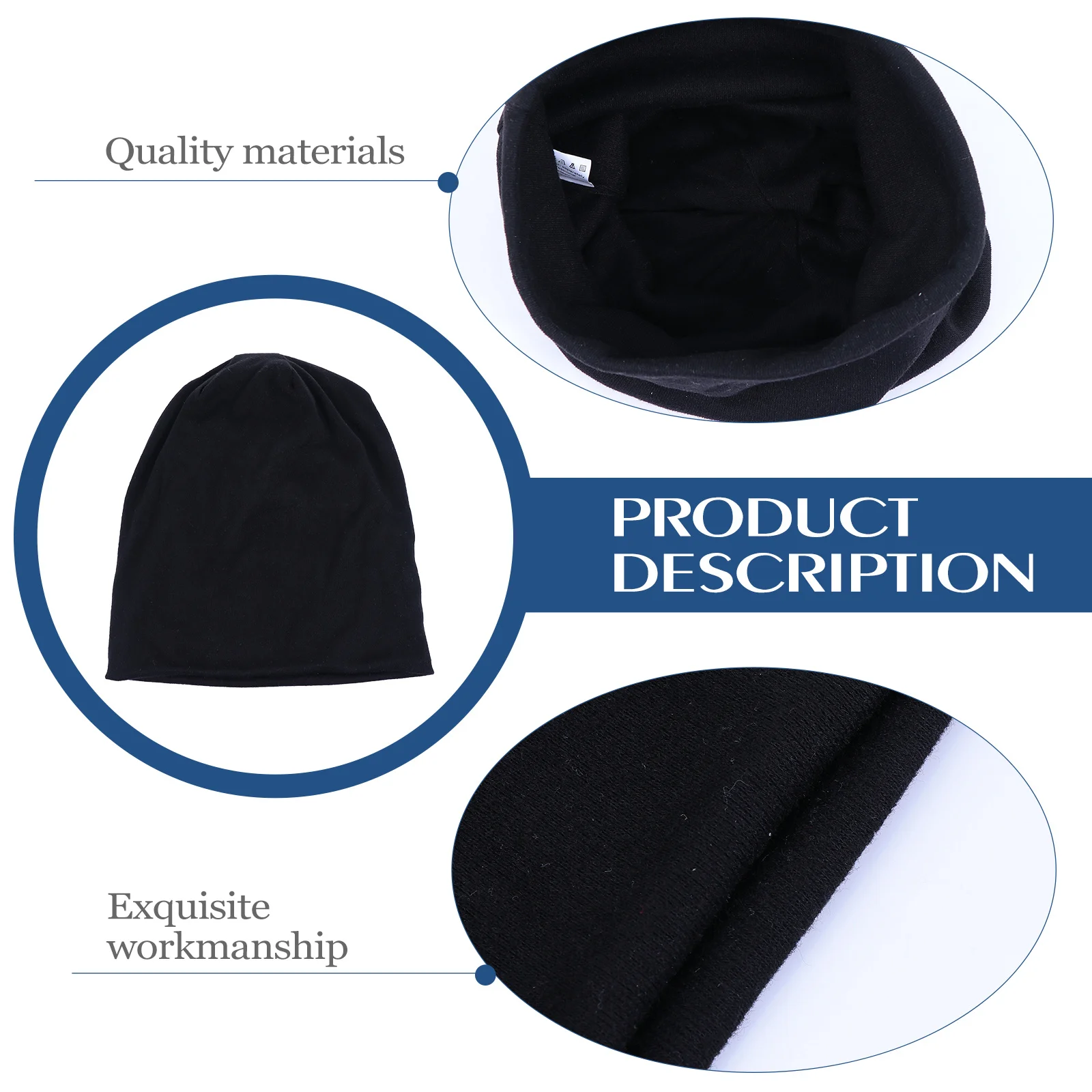 

1Pcs Cotton Cover Style Winter Hat Warm Solid Color Outdoor Cap Unisex Fashionable Cold Weather Knitting Hat Outdoor Cap