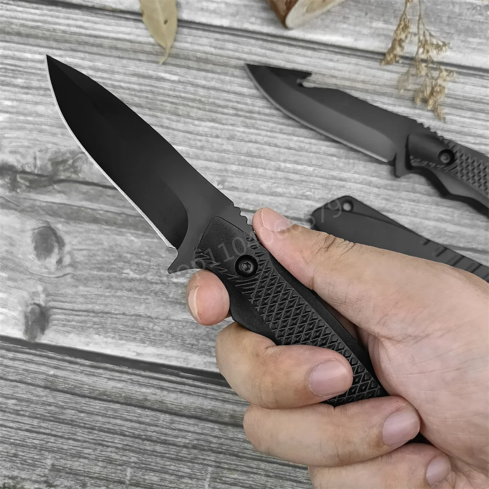 NEW Outdoor Fixed Blade Knife 5CR13MOV Blade ABS Handle Military Tactical Knife EDC Camping Hiking Hunting Survival Tools