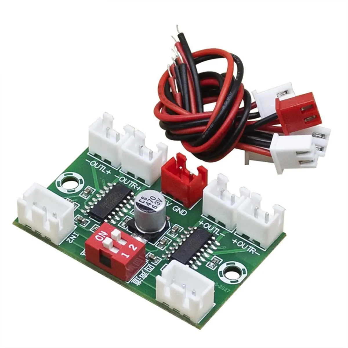 ~Tuesday DTD11515pcs PAM8403 4-Channel Digital Audio Amplifier Board, USB 5V, 4x3W Output, DIY Stereo Amp Module XH-A156