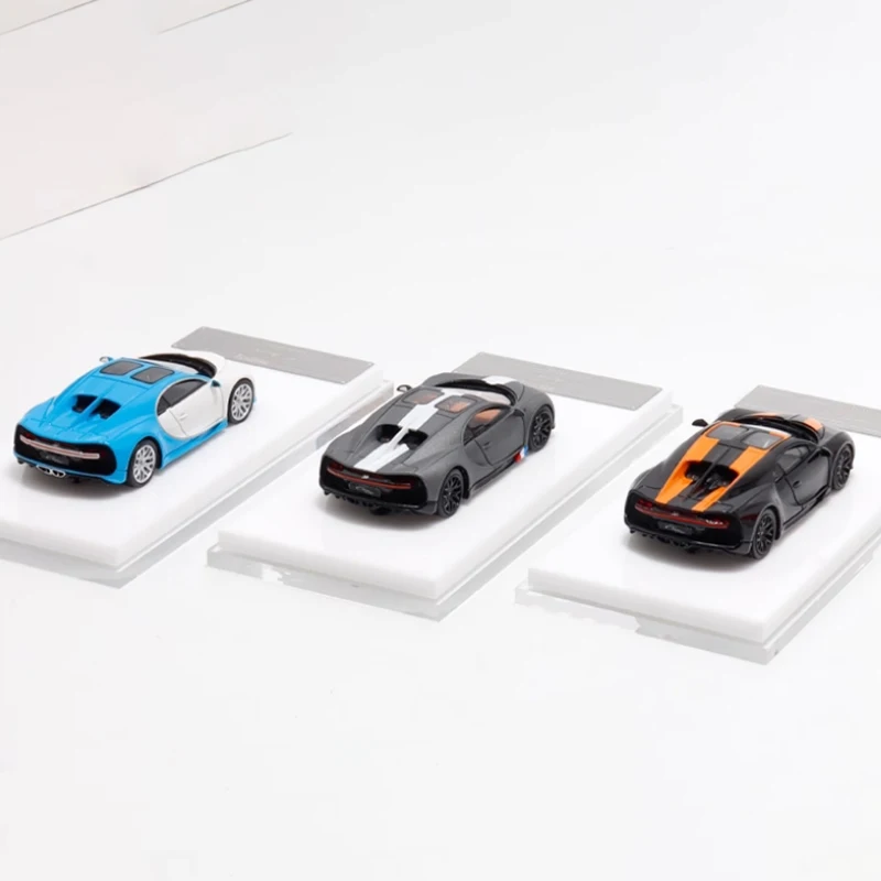 Original 1:64 Scale Chiron Simulation Resin Car Model Static Display Gift Toy Collectible Souvenir Decoration