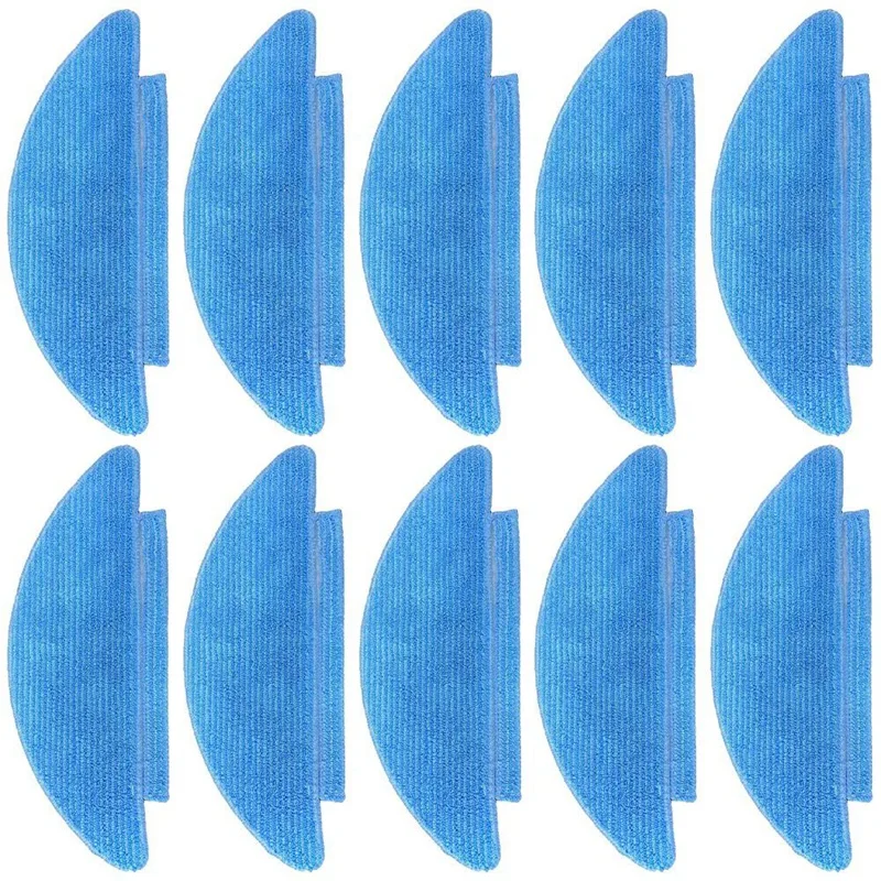 20Pcs Fit For Conga 7490 Eternal Genesis X-Treme Home Genesis X-Treme Mop Cloth Robot Vacuums Replacement Spare Parts