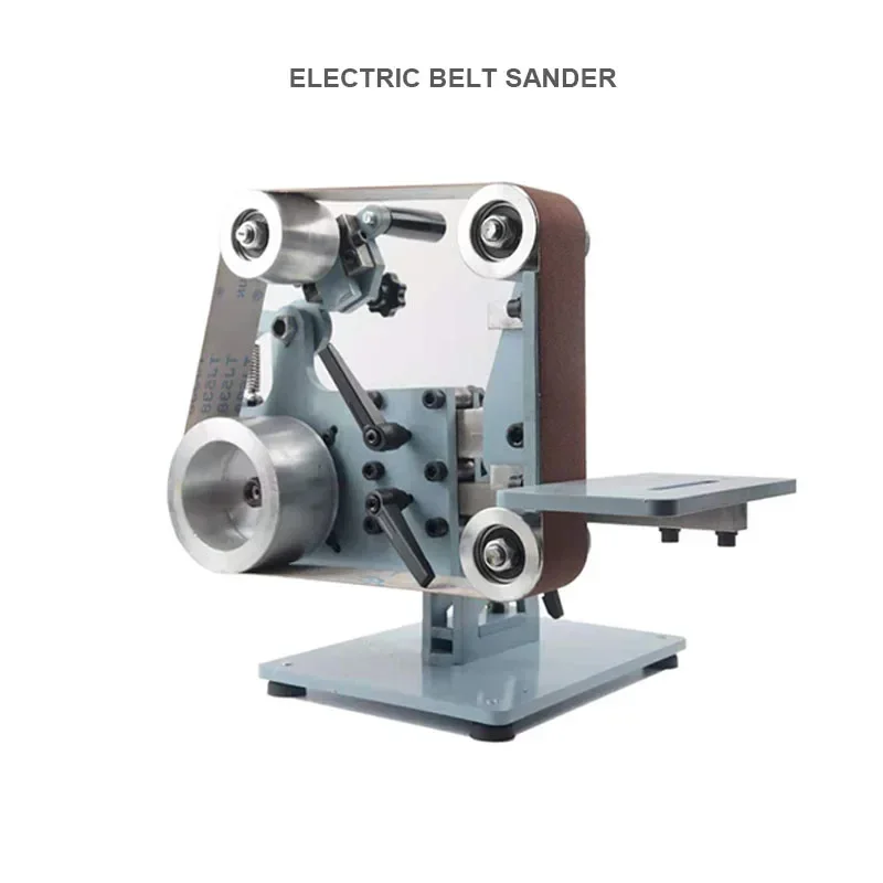 Electric Belt Sander Vertical & Horizontal Dual Use 110V/220V Multifunctional Polishing Grinding Machine for Cutter Edge Sharpen