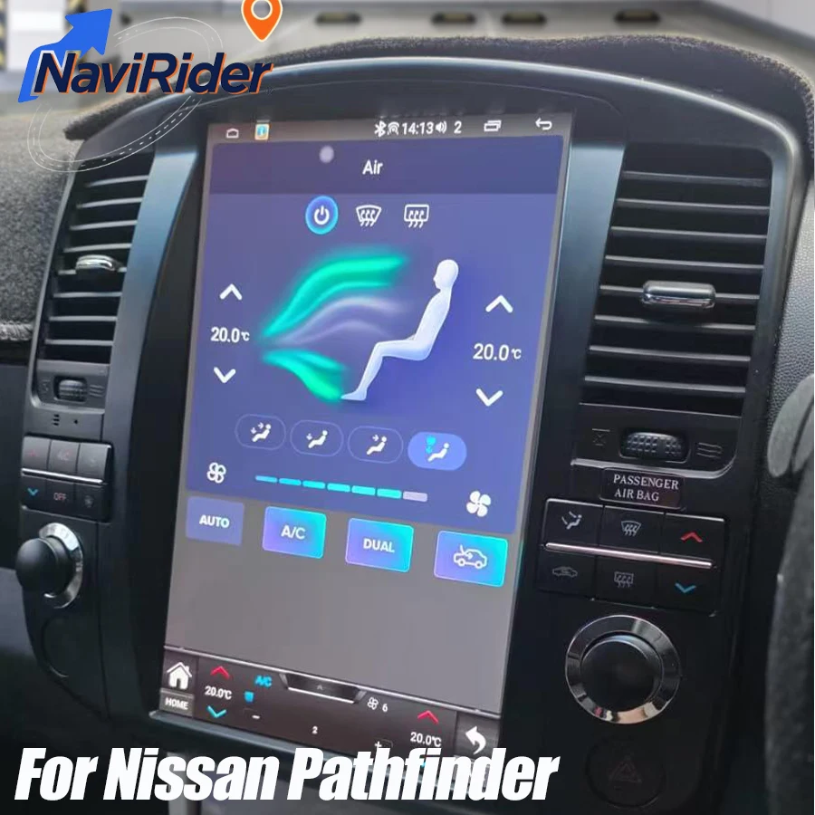 12.1inch Android Screen For Nissan Pathfinder R51 2006-2011 Stereo Car Radio Multimedia Video Player GPS Carplay Auto Navigation