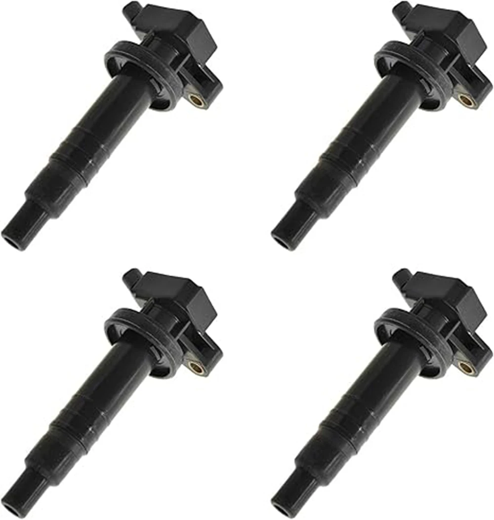 Ignition Coils Kit Set of 4 Compatible with Toyota Chevy Pontiac 1.8L I4 1ZZFE