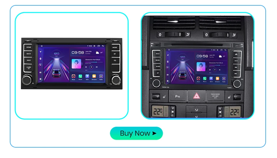 Junsun carplay android auto autoradio für volkswagon tuareg 2006-2018 gps intelligente systeme stereo multimedia autoradio – Detail 3