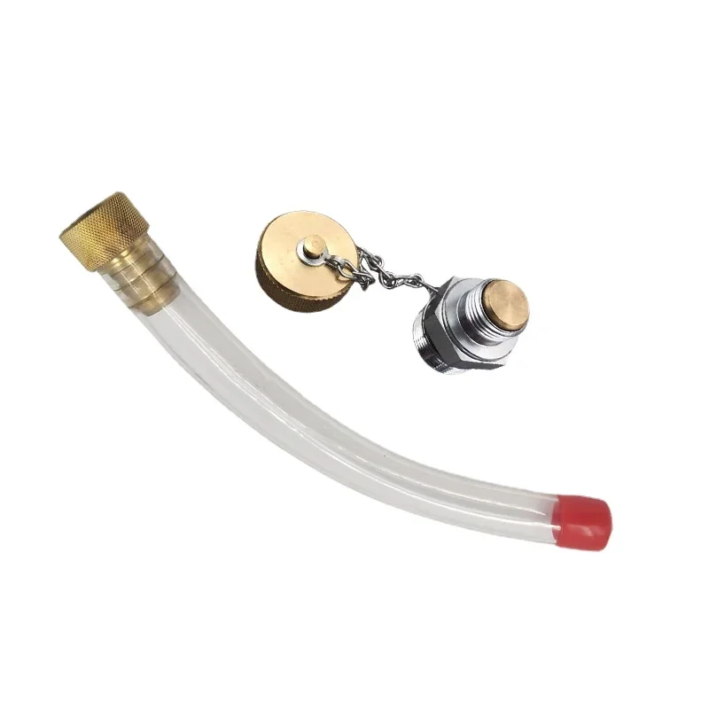 Para Volvo 140/210/290/360/460 Interruptor de válvula de parafuso de drenagem de óleo Tubo de drenagem de óleo 1 peça