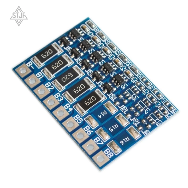 STJF 3S 4S 5S 6S 7S 8S 4.2V Balance Function Protection Board 68mA Li-ion Lipo Battery Lithium 18650 Batteries Balanced