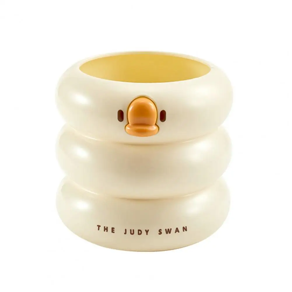 Держатель для кистей в виде утки, органайзер для кистей для макияжа, стильный мультяшный органайзер для хранения кистей, Многофункциональный Домашний Органайзер