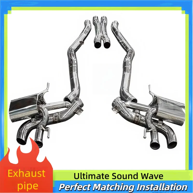 

Catback Exhaust System Muffler for Ferrari 812 812 GTS 6.5L 2007-2023 Racing Performance Stainless Steel with Valve Control