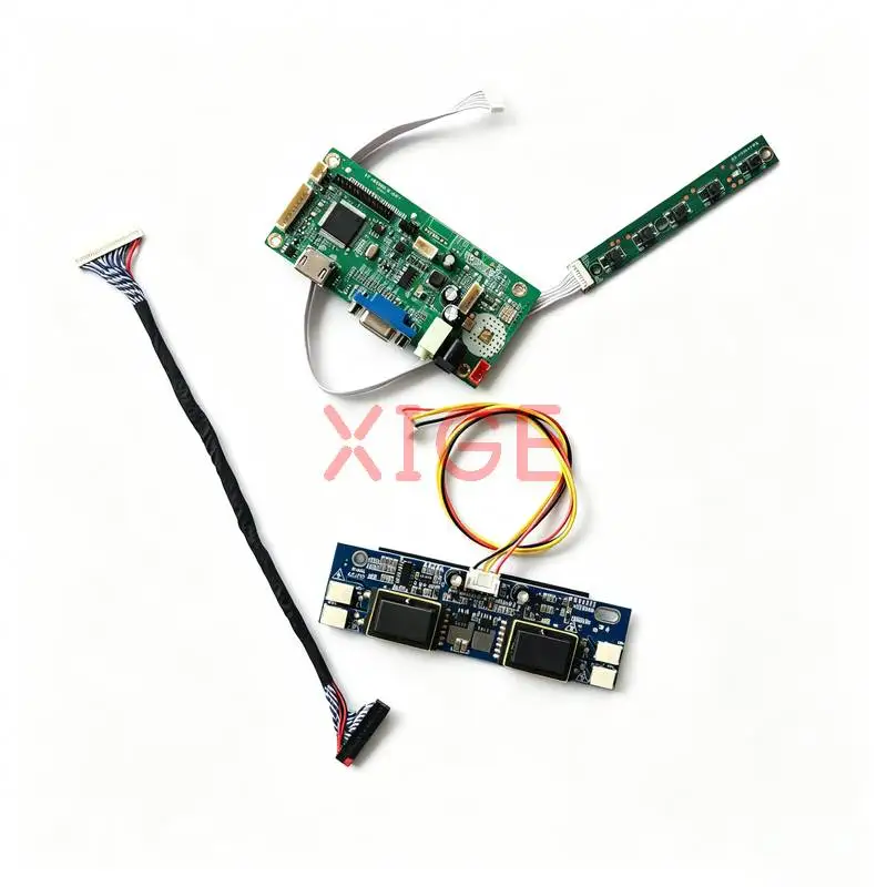 

Display Drive Controller Board Fit M216H1 LM215WF1 LTM215HT02 MT215DW01 1920*1080 1920x1080 30 Pin LVDS 4-CCFL VGA+HDMI Kit DIY