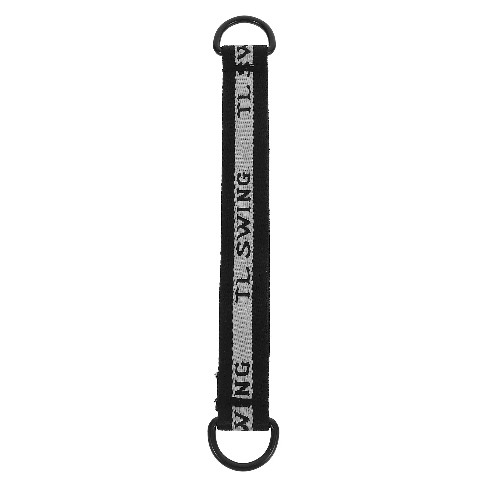 Tree Swing Connecting Strap Heavy Duty Nylon Iron Wide Belt Stable Support Outdoor Hammock Hanging Carabiner Swing Connection